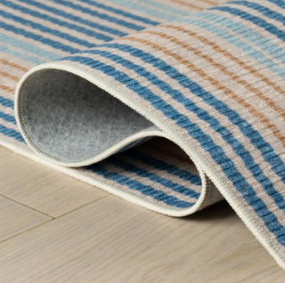Stockholm Striped Machine Washable Rug
