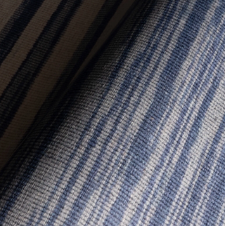 Ilae Coastal Striped Washable Rug
