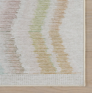 Chevron Machine Washable Rug
