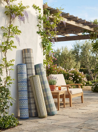 Caldera Modern Checkered Indoor/Outdoor Rug
