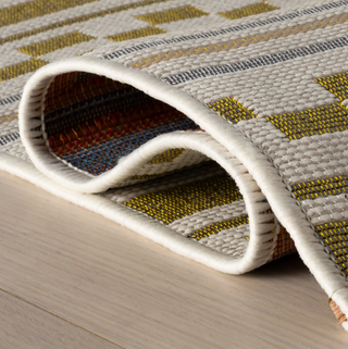 Caldera Modern Checkered Indoor/Outdoor Rug
