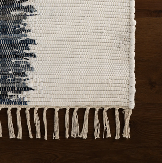 Dahara Denim Bohemian Abstract Rug
