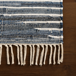 Dira Denim Bohemian Diamond Rug
