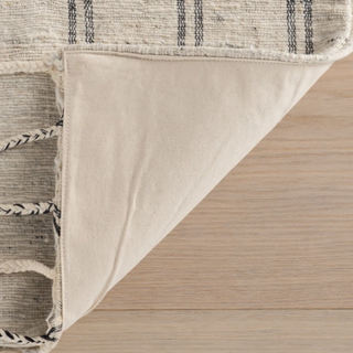 Arven Striped Handmade Cotton Rug
