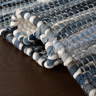 Dymera Denim Bohemian Bordered Rug
