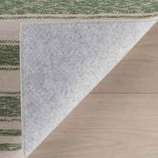 Vion Coastal Striped Machine Washable Rug
