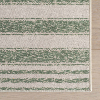Vion Coastal Striped Machine Washable Rug
