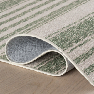 Vion Coastal Striped Machine Washable Rug
