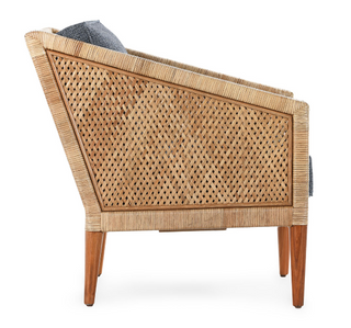 Kaitlin Accent Chair Natural/Blue
