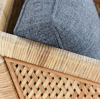 Kaitlin Accent Chair Natural/Blue
