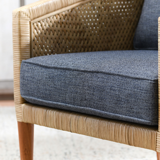 Kaitlin Accent Chair Natural/Blue
