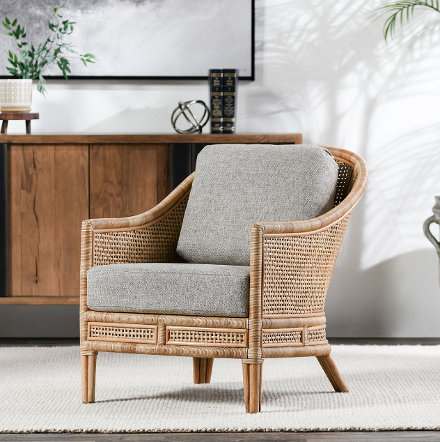 Jasmin Accent Chair Natural/Sand