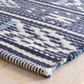 Dharma Blue Handwoven Handwoven Indoor/Outdoor Rug 2x3