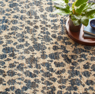 Stormi Indigo Hand Knotted Jute Rug 2x3
