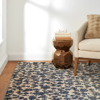 Stormi Indigo Hand Knotted Jute Rug 2x3
