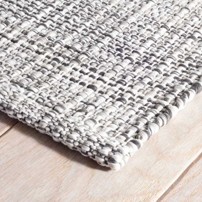 Fusion Grey Handwoven Indoor/Outdoor Rug 2x3