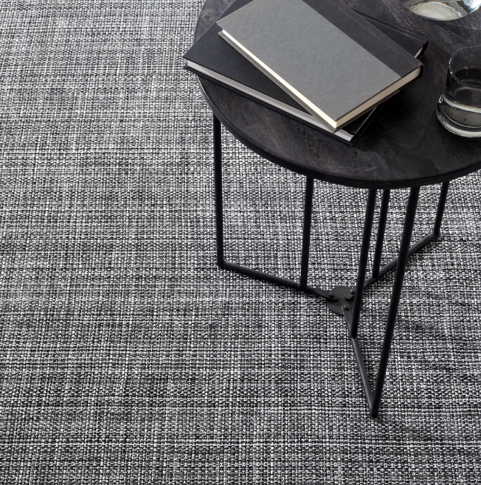 Fusion Black Handwoven Indoor/Outdoor Rug 2x3