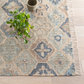 Pali Blue Woven Jute Rug 2x3