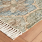 Pali Blue Woven Jute Rug 2x3