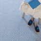 Mainsail French Blue Handwoven Indoor/Outdoor Rug 2x3