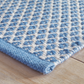 Mainsail French Blue Handwoven Indoor/Outdoor Rug 2x3