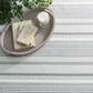 Gradation Ticking Woven Cotton Rug 2x3