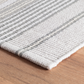 Gradation Ticking Woven Cotton Rug 2x3