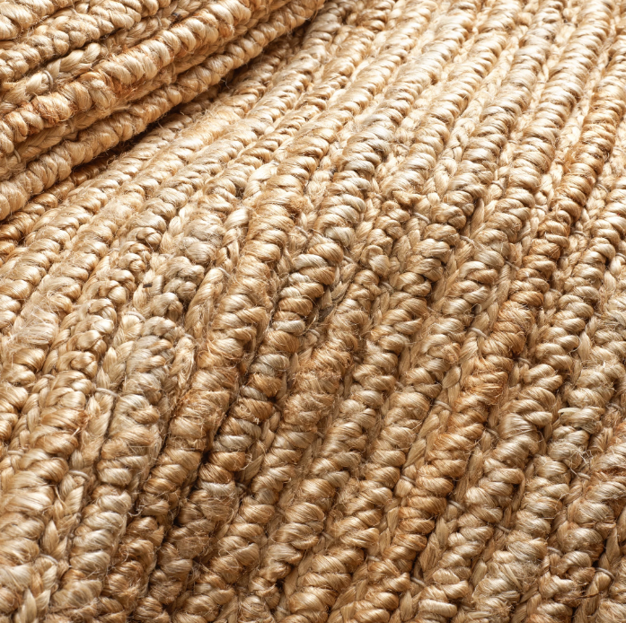 Dunes Natural Woven Jute Rug 2x3