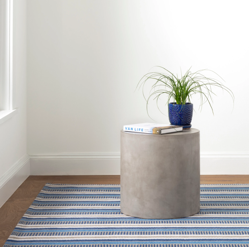 Always Greener Blue/Grey Indoor/Outdoor Rug 2x3