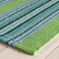 Road Runner Green Indoor/Outdoor Rug 2X3