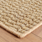 Jute Woven Natural Rug 2x3