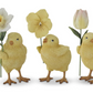 4.5 Inch Resin Chick w/Flower I