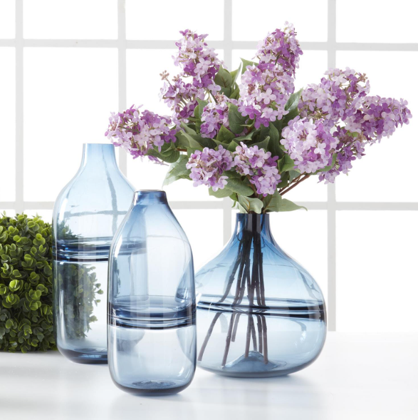Persian Blue Glass Vase