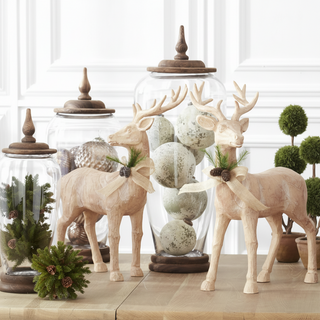 5 Inch Angel Pine Ornament w/Pinecones
