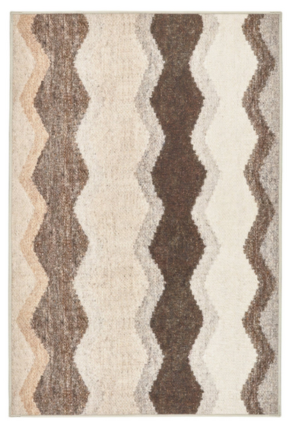 Safety Net Blue Machine Washable Rug