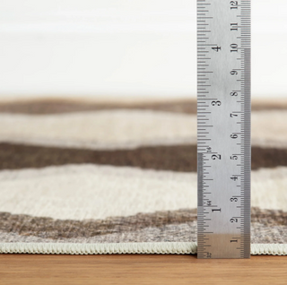 Safety Net Blue Machine Washable Rug
