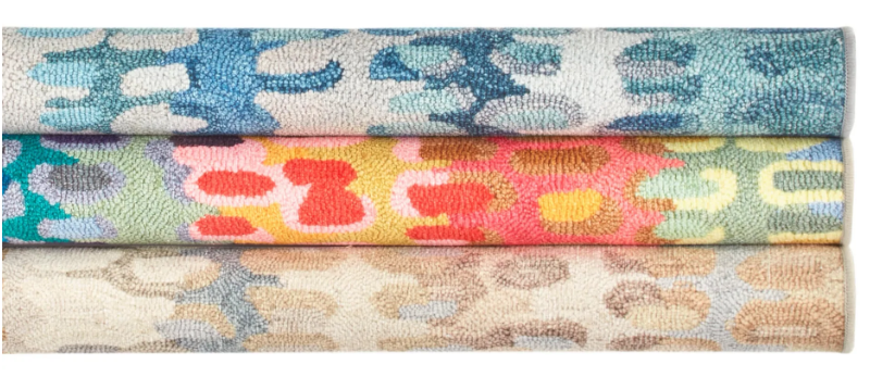 Paint Chip Machine Washable Rug