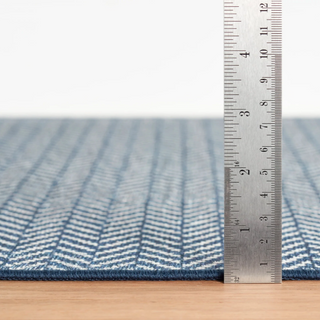 Herringbone Machine Washable Rug
