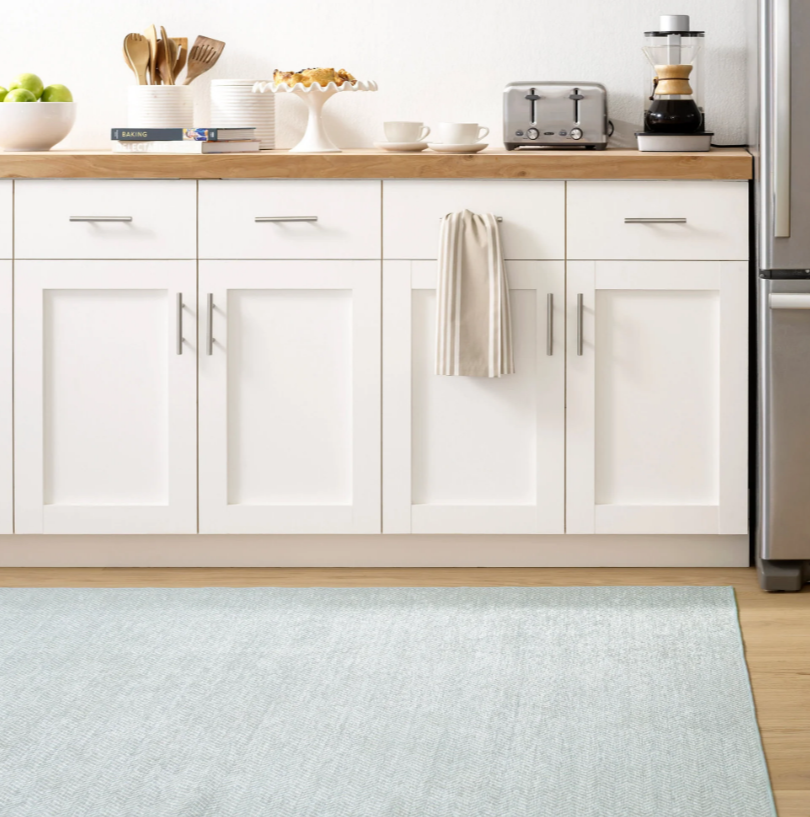 Herringbone Machine Washable Rug