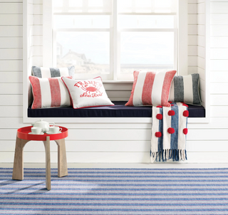 Awning Stripe Decorative Indoor/Outdoor Pillow
