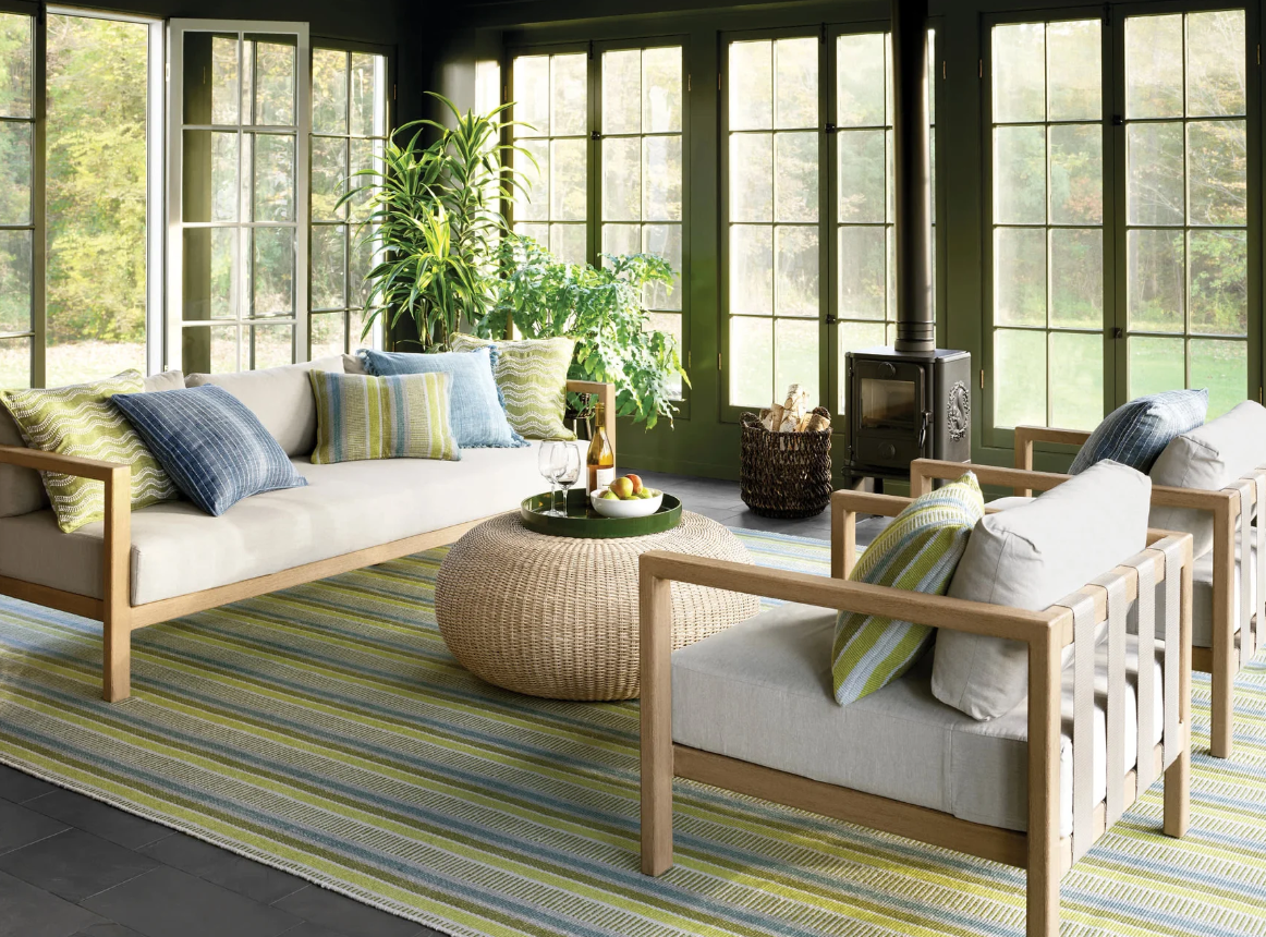 Scout Embroidered Indoor/Outdoor Decorative Pillow 20"