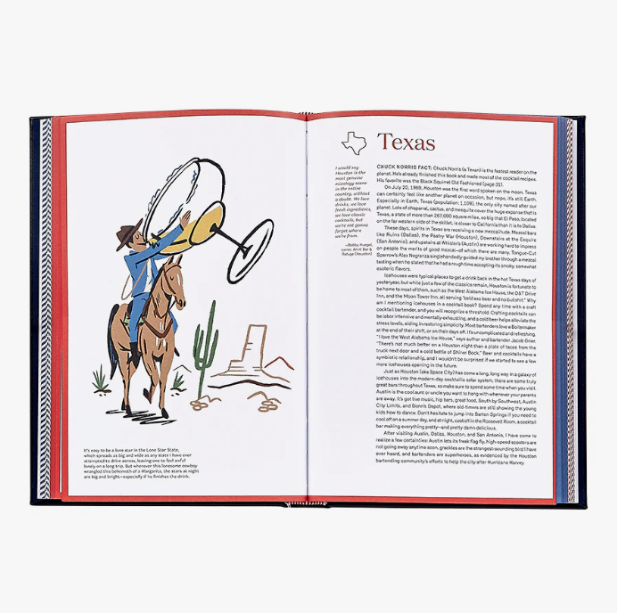 The United States of Cocktails Leather Bound Edition