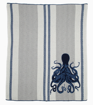 Coastal Octopus Throw

