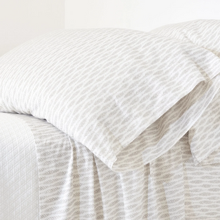 Feather Ogee Sheet Set
