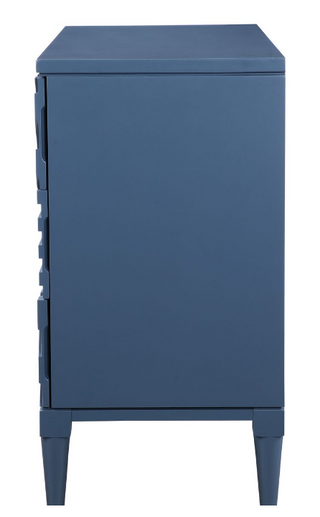 Colby 3 Drawer Chest   Blue
