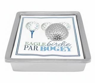 Golf Ball Signature Napkin Box
