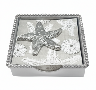 Sea Star Beaded Napkin Box
