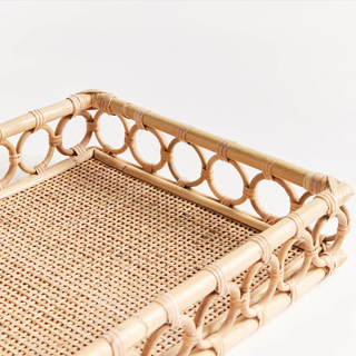 Ninette Rectangular Tray   Set of 2
