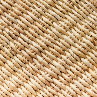 Abaca French Braided Square Trays   Set of 2
