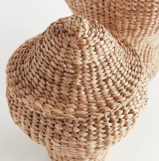 Water Hyacinth Ginger Jars   Set of 2
